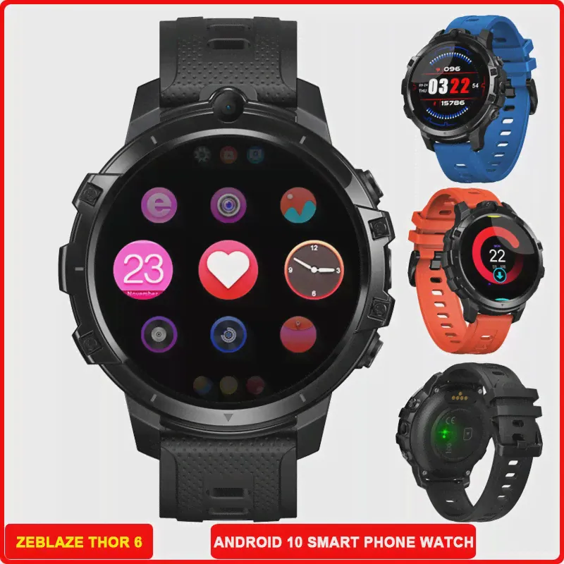 Смарт-часы ZEBLAZE Thor 6, Android 10, 1,6 дюйма, 128 ГБ, 4G, Wi-Fi (art.: 3920bc6bd2c50)-4