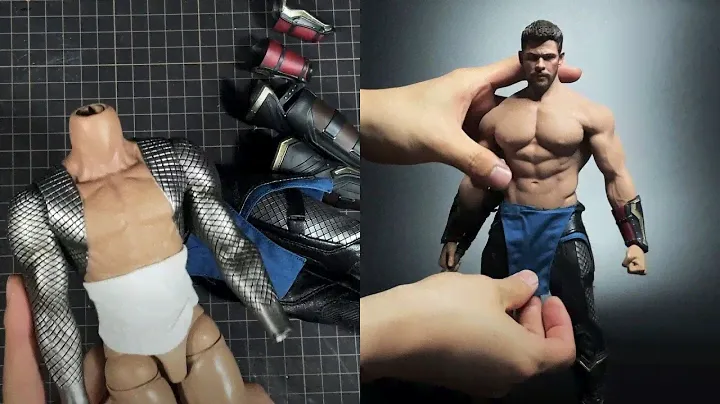[Hot Toys + Phicen] 1/6 THOR Figure Custom. Avengers: Infinity War Version