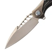 Нож складной Thor 7 Rikeknife, сталь 154CM, Black Titanium/G10